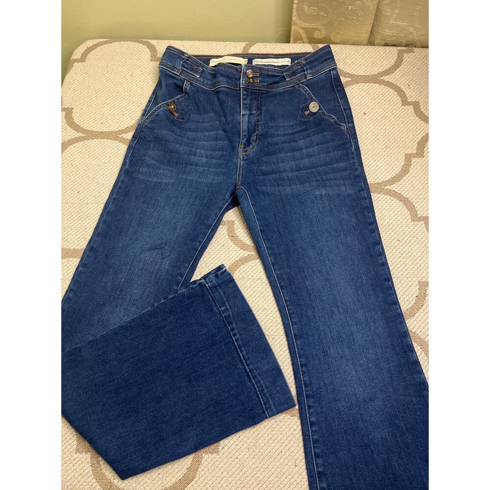 Anthropologie Pilcro and the Letterpress High Rise Trouser Bootcut jeans,size 28 - Picture 12 of 16